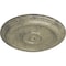 Ekena Millwork Traditional Ceiling Medallion (Fits Canopies up to 2 3/4"), 12"OD x 1"P, Castle Stone Crackle CM12TRCSC - alternate 2